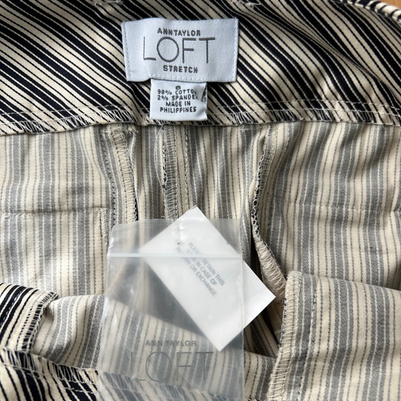 NWT Loft striped trousers sz 6 - Picture 8 of 10
